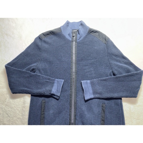 Calvin Klein Other - Calvin Klein Full Zip Sweater Waffle Texture Size XL